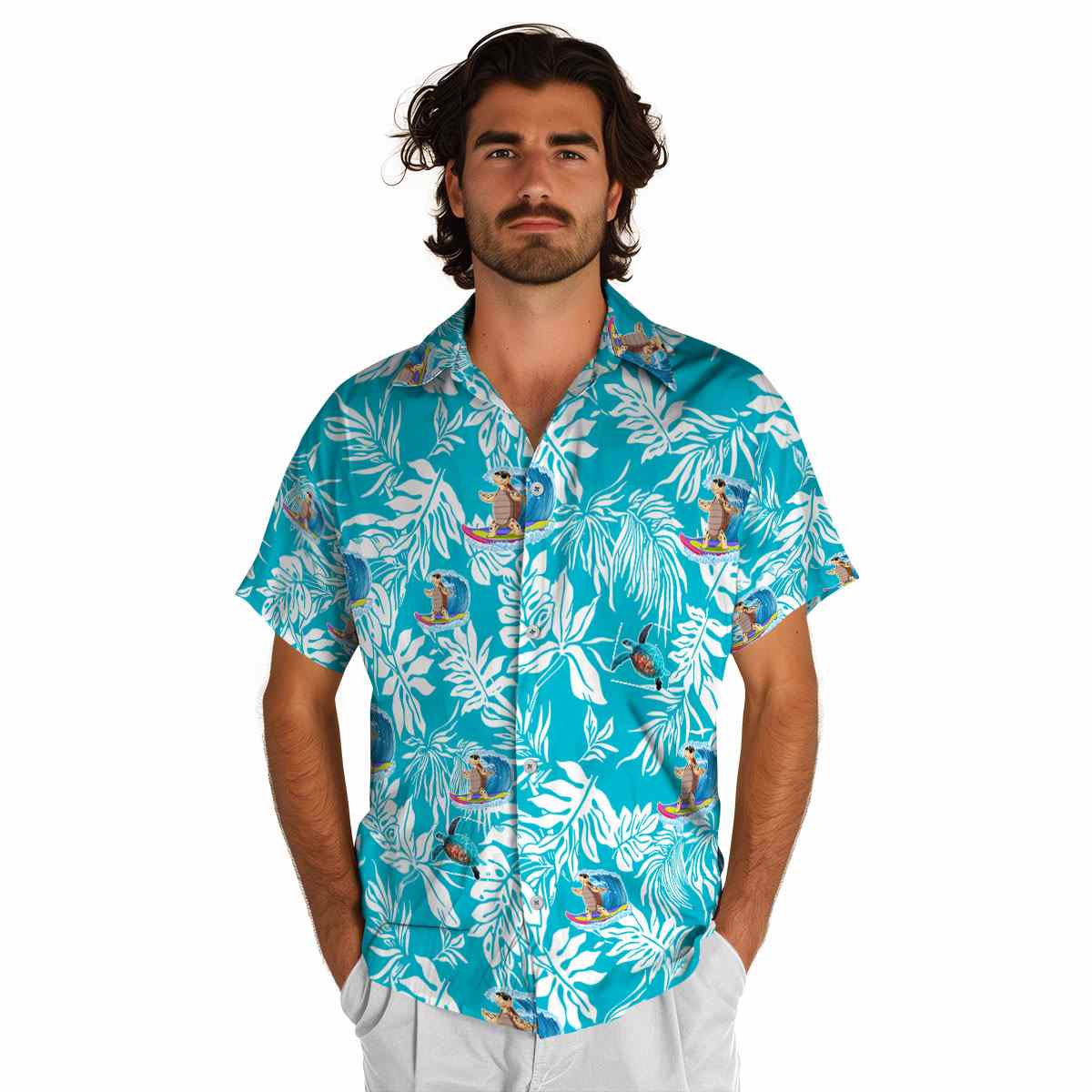 Turtle Bold Foliage Hawaiian Shirt New Arrival Turtle Bold Foliage Hawaiian Shirt New Arrival