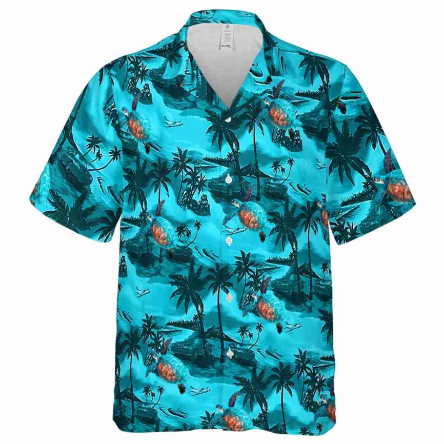 Turtle Island Beach Hawaiian Shirt Fashion forward