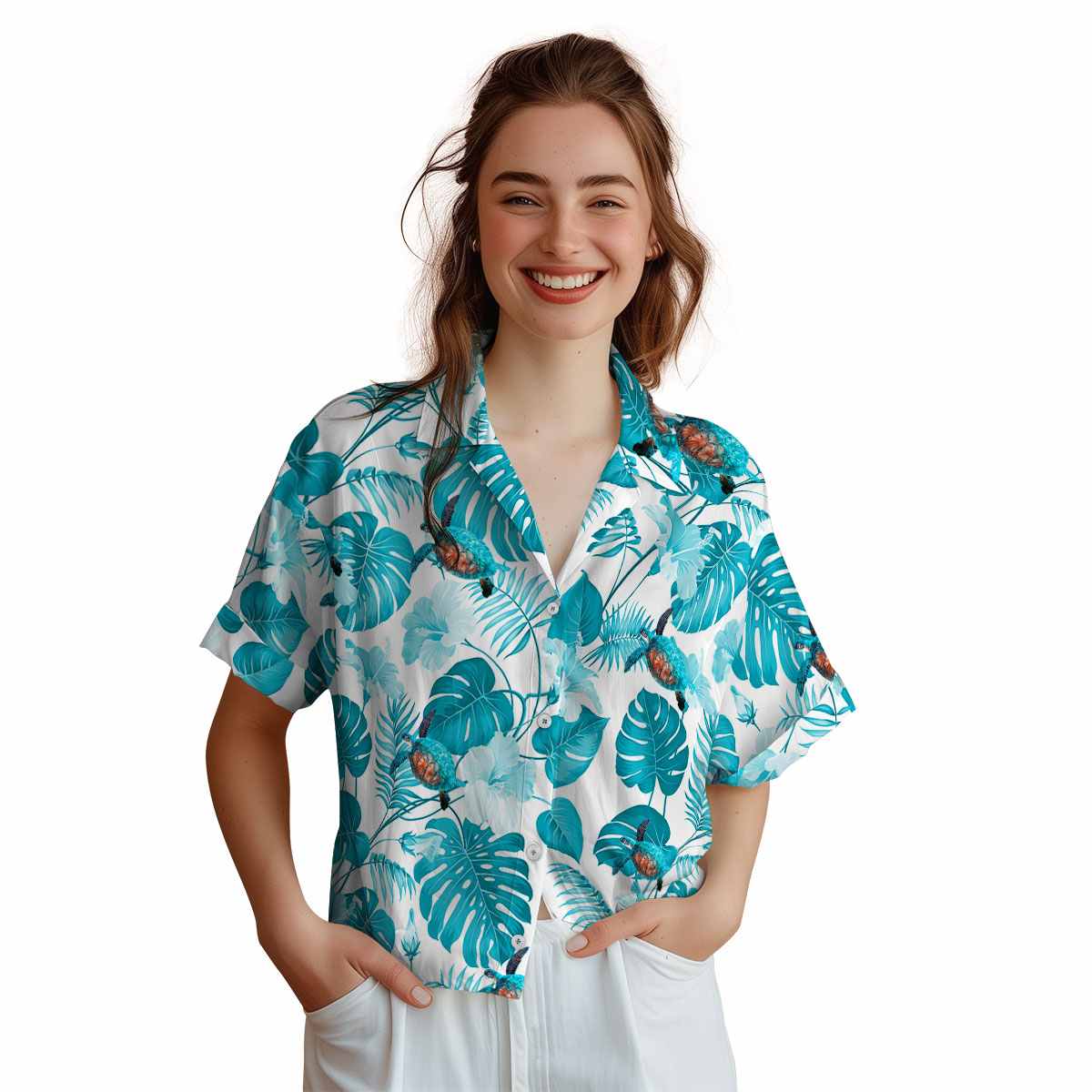 Turtle Leaf Pattern Hawaiian Shirt Top rated Turtle Leaf Pattern Hawaiian Shirt Top rated