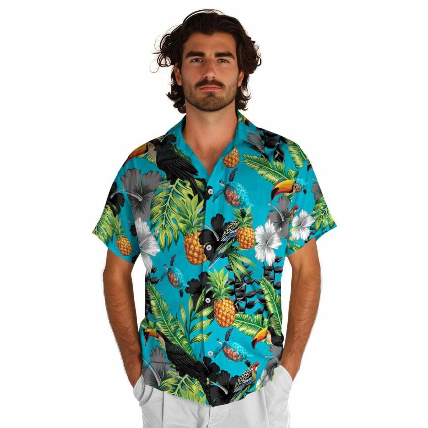 Turtle Leafy Toucan Hawaiian Shirt New Arrival
