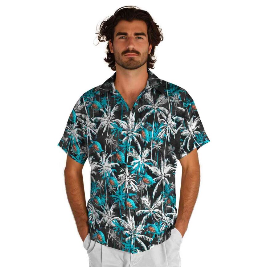 Turtle Palm Themed Hawaiian Shirt New Arrival