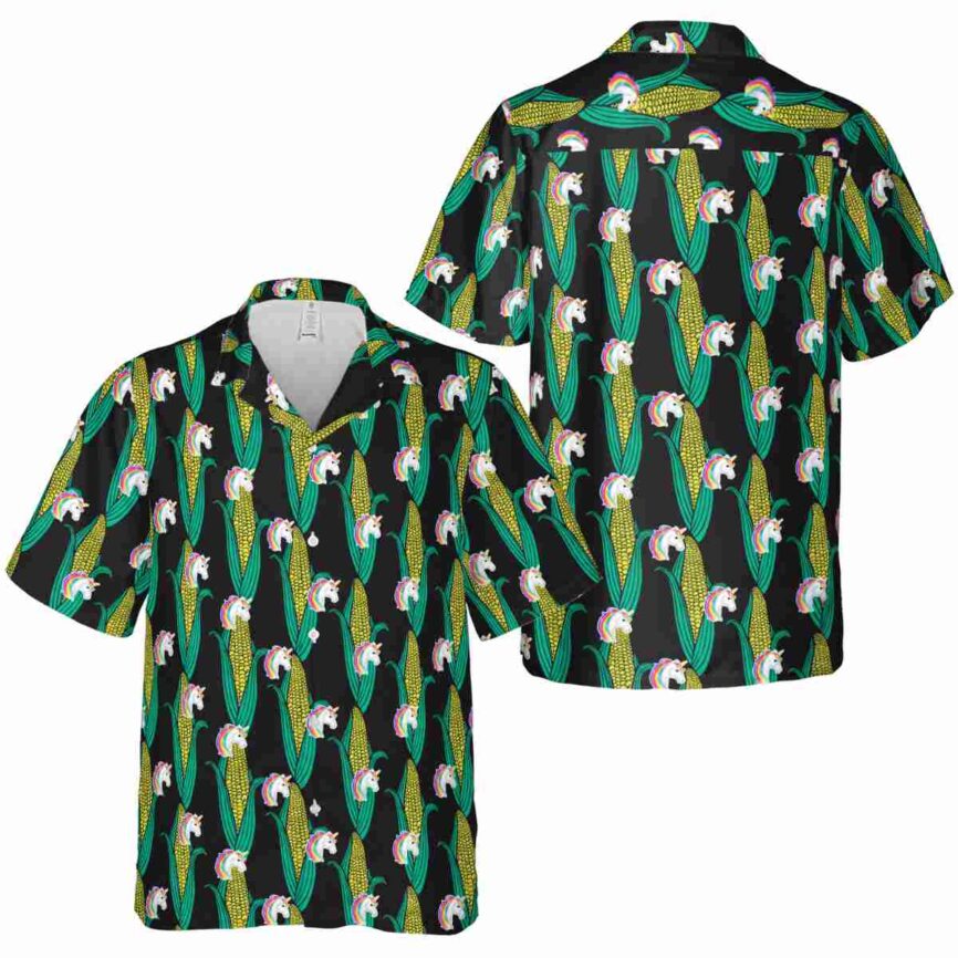 Unicorn Corn Element Hawaiian Shirt Premium grade