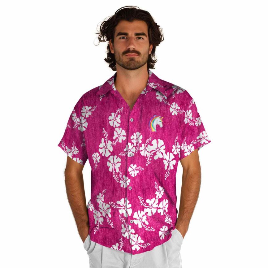 Unicorn Hibiscus Blossom Hawaiian Shirt New Arrival