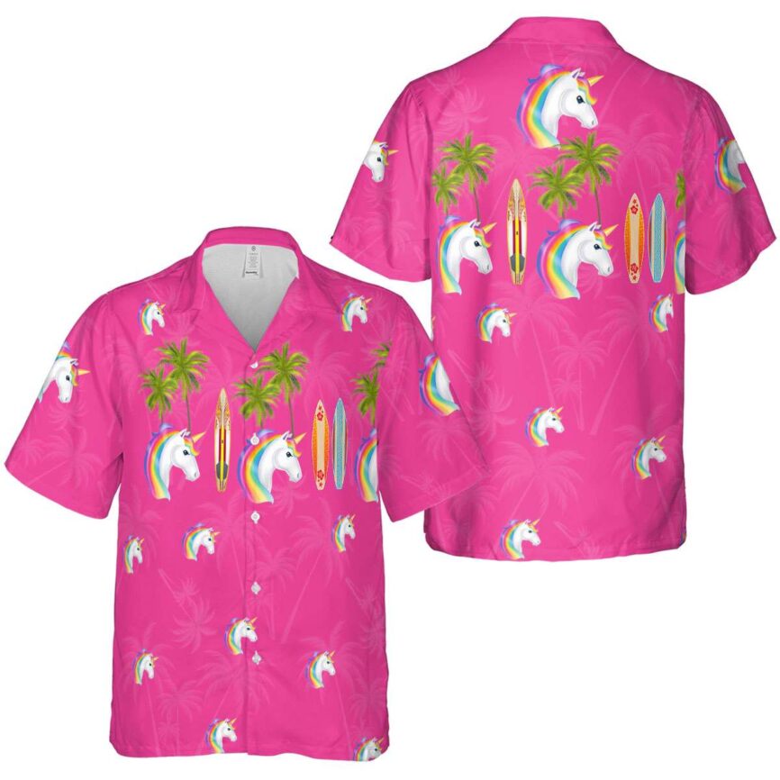 Unicorn Island Theme Hawaiian Shirt Premium grade