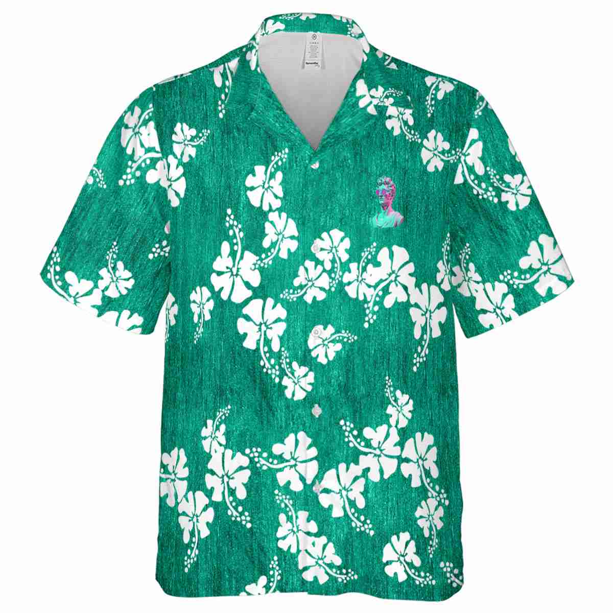 Vaporwave Hibiscus Blossom Hawaiian Shirt Fashion forward Vaporwave Hibiscus Blossom Hawaiian Shirt Fashion forward