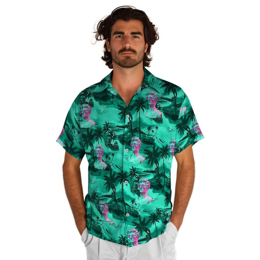 Vaporwave Island Beach Hawaiian Shirt New Arrival