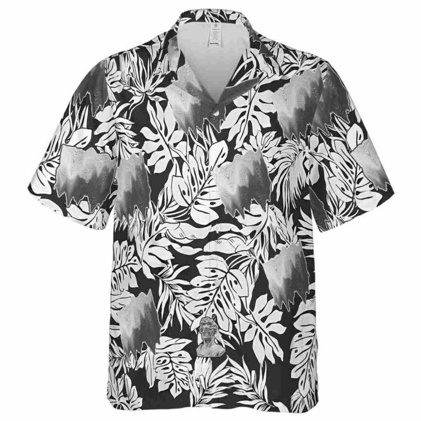 Vaporwave Monstera Foliage Hawaiian Shirt Fashion forward