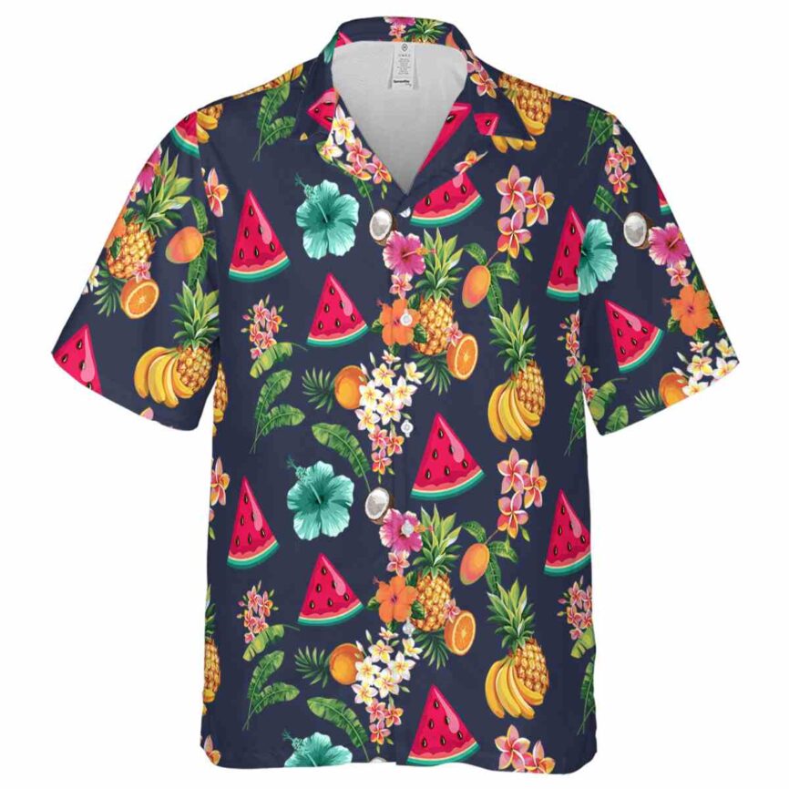 Watermelon Fruit Pattern Hawaiian Shirt Fashion forward