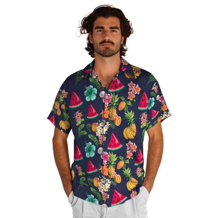 Watermelon Fruit Pattern Hawaiian Shirt New Arrival