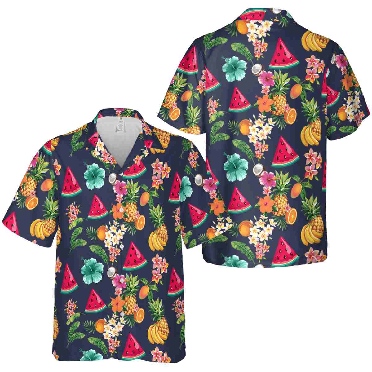 Watermelon Fruit Pattern Hawaiian Shirt Premium grade Watermelon Fruit Pattern Hawaiian Shirt Premium grade