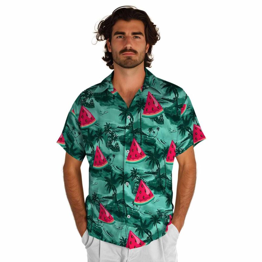 Watermelon Island Beach Hawaiian Shirt New Arrival