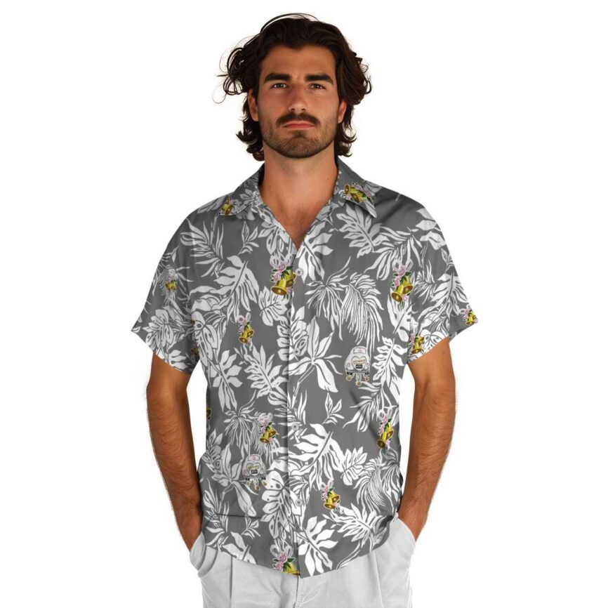 Wedding Bold Foliage Hawaiian Shirt New Arrival