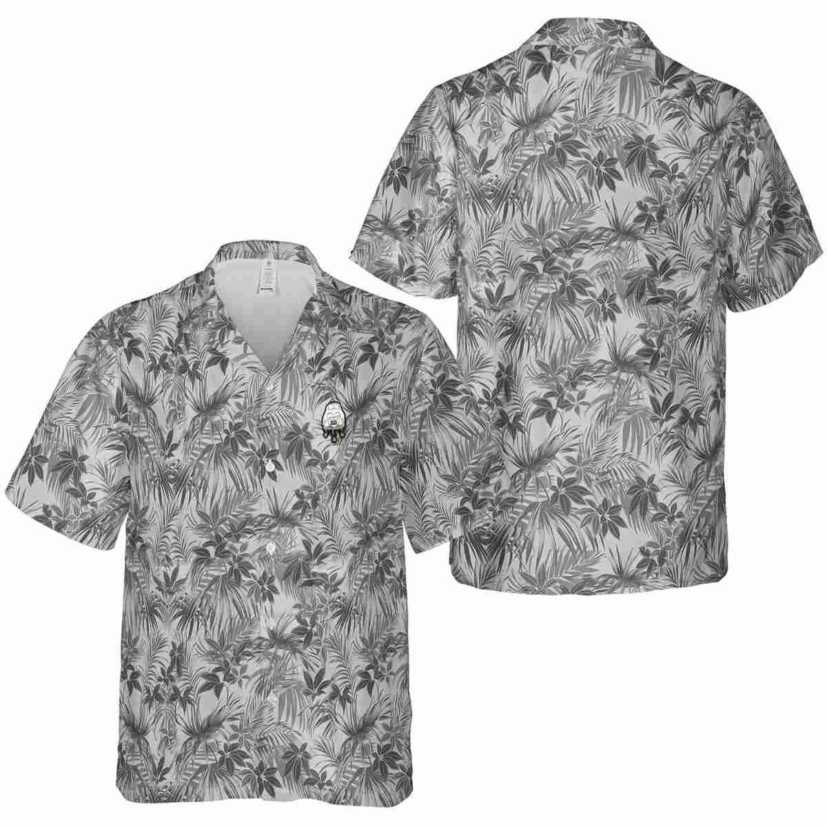 Wedding Foliage Print Hawaiian Shirt Premium grade Wedding Foliage Print Hawaiian Shirt Premium grade