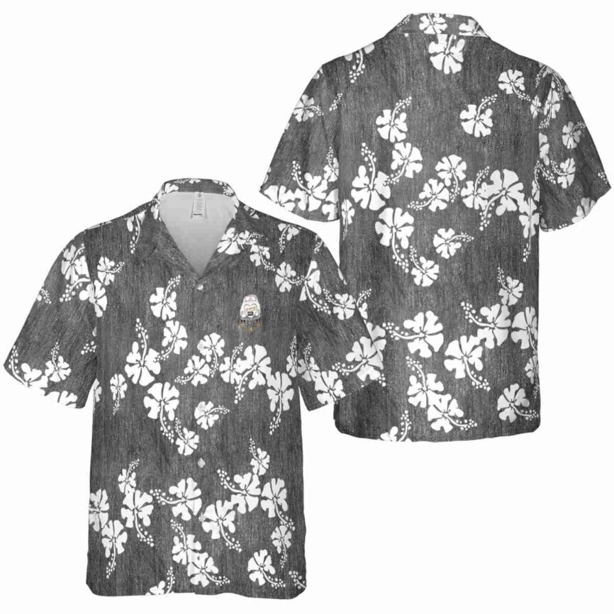 Wedding Hibiscus Blossom Hawaiian Shirt Premium grade