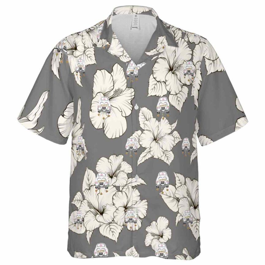 Wedding Hibiscus Flower Hawaiian Shirt Fashion forward