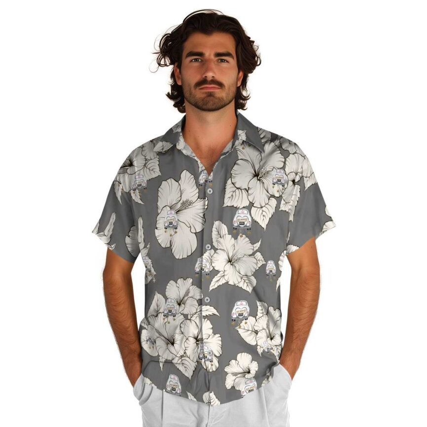 Wedding Hibiscus Flower Hawaiian Shirt New Arrival
