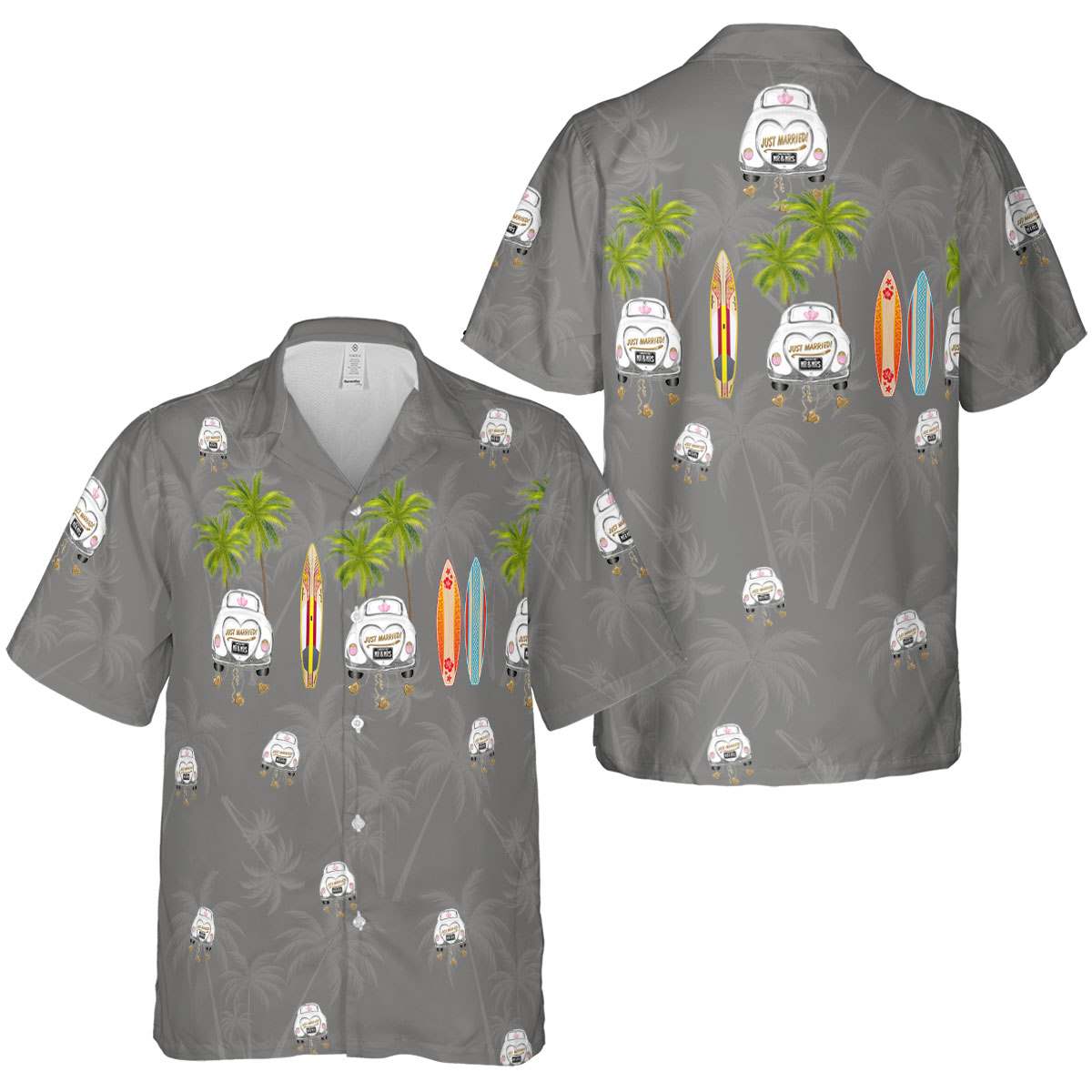 Wedding Island Theme Hawaiian Shirt Premium grade Wedding Island Theme Hawaiian Shirt Premium grade