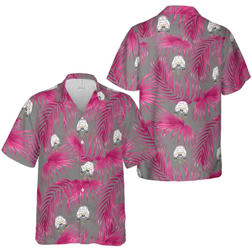 Wedding Palm Frond Hawaiian Shirt Premium grade