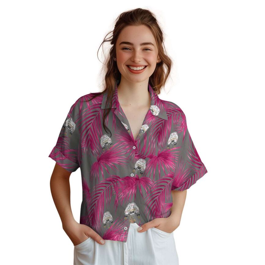 Wedding Palm Frond Hawaiian Shirt Top rated