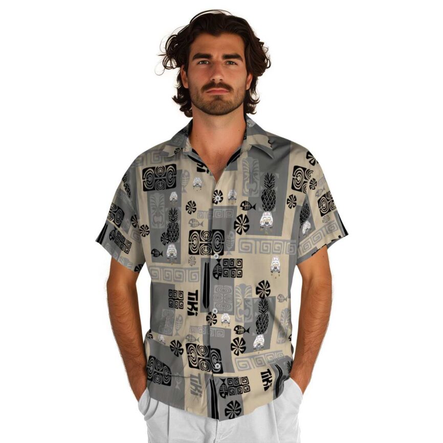 Wedding Tiki Motifs Hawaiian Shirt New Arrival