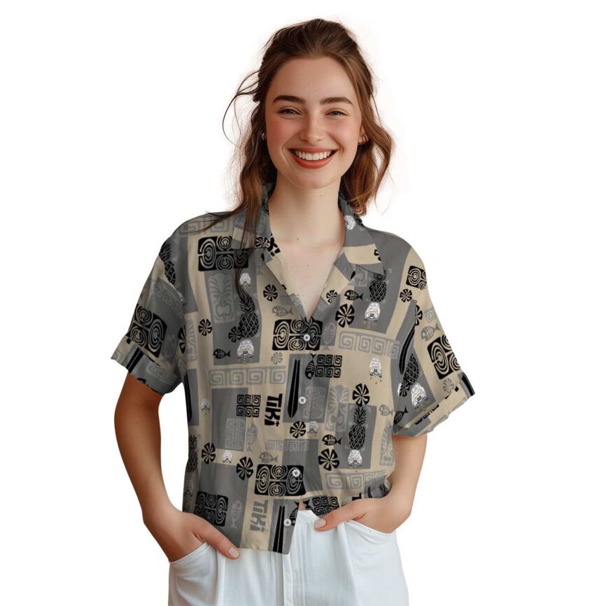 Wedding Tiki Motifs Hawaiian Shirt Top rated