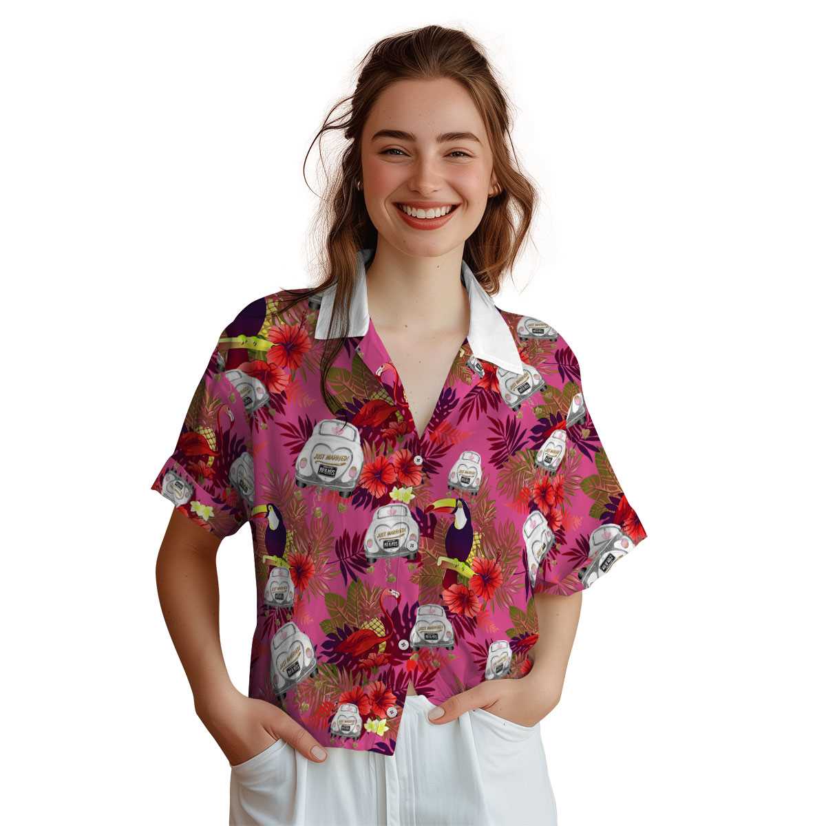 Wedding Tropical Bird Hawaiian Shirt Top rated Wedding Tropical Bird Hawaiian Shirt Top rated