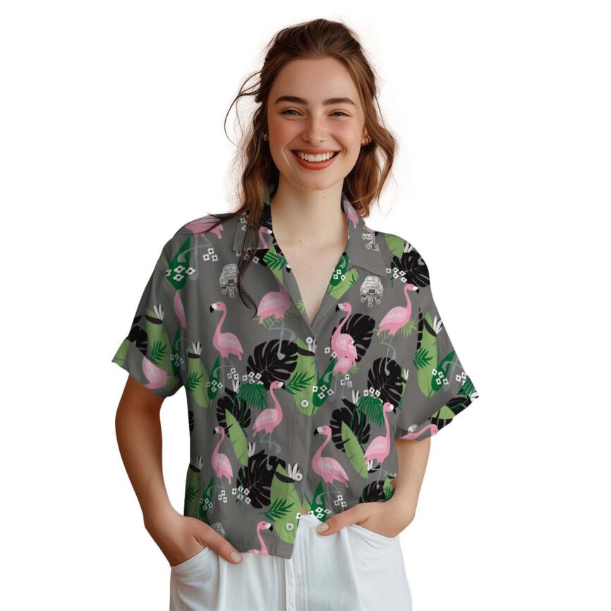 Wedding Tropical Flamingo Hawaiian Shirt Top rated