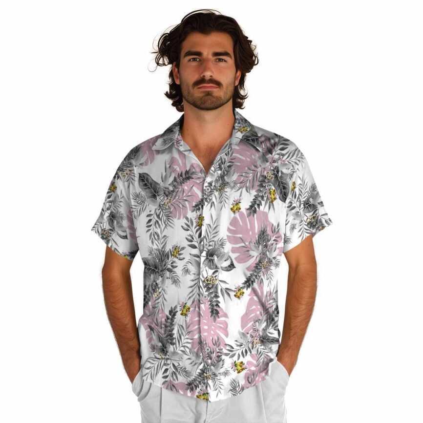 Wedding Tropical Fronds Hawaiian Shirt New Arrival