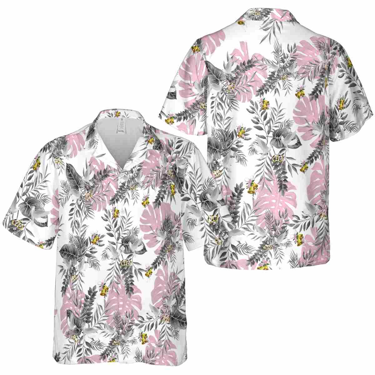 Wedding Tropical Fronds Hawaiian Shirt Premium grade Wedding Tropical Fronds Hawaiian Shirt Premium grade