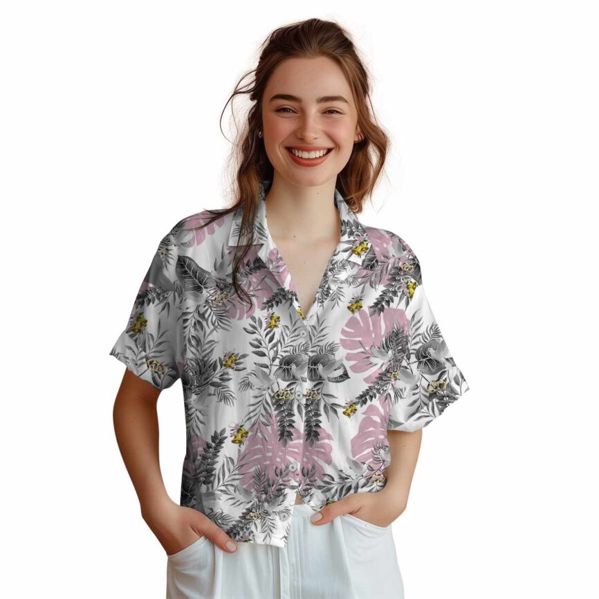 Wedding Tropical Fronds Hawaiian Shirt Top rated
